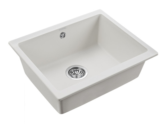 Кухонная мойка Paulmark Gera 60 PM205546-WH Белая Кухонная мойка Paulmark Gera 60 PM205546-WH Белая