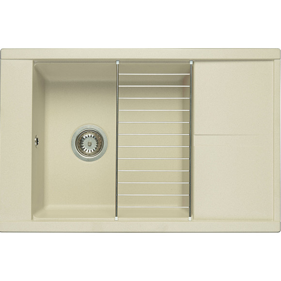 Кухонная мойка Aquaton Делия 78 1A715132DE240 Жемчуг