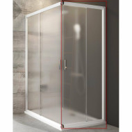 Душевая дверь Ravak Blix BLRV2К-90 1XV70100ZG профиль Белый стекло Grape