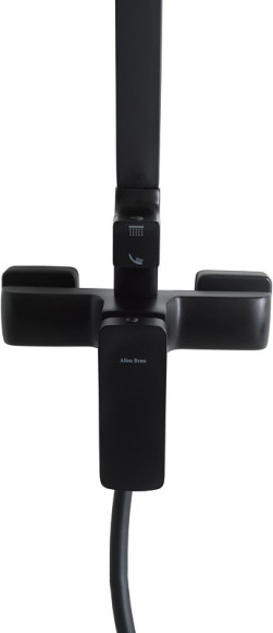 Душевая система Allen Brau Infinity 5.21012-31 Черная матовая Душевая система Allen Brau Infinity 5.21012-31 Черная матовая