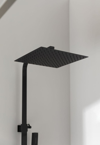 Душевая система Allen Brau Infinity 5.21012-31 Черная матовая Душевая система Allen Brau Infinity 5.21012-31 Черная матовая