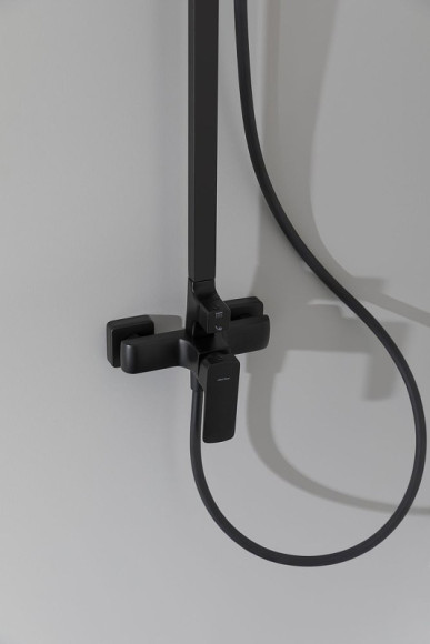 Душевая система Allen Brau Infinity 5.21012-31 Черная матовая Душевая система Allen Brau Infinity 5.21012-31 Черная матовая