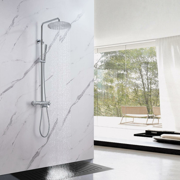 Душевая система Allen Brau Priority 5.31A10-00 Хром Душевая система Allen Brau Priority 5.31A10-00 Хром