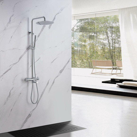 Душевая система Allen Brau Priority 5.31A10-00 Хром Душевая система Allen Brau Priority 5.31A10-00 Хром