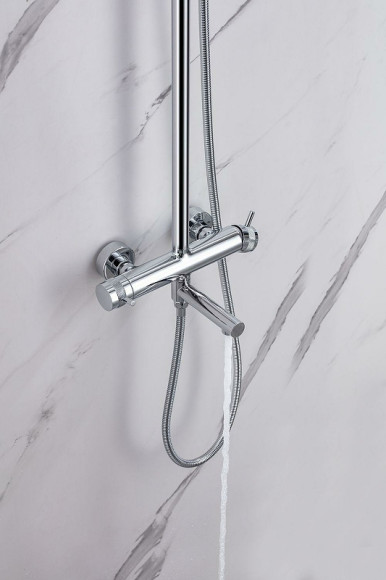 Душевая система Allen Brau Priority 5.31A10-00 Хром Душевая система Allen Brau Priority 5.31A10-00 Хром