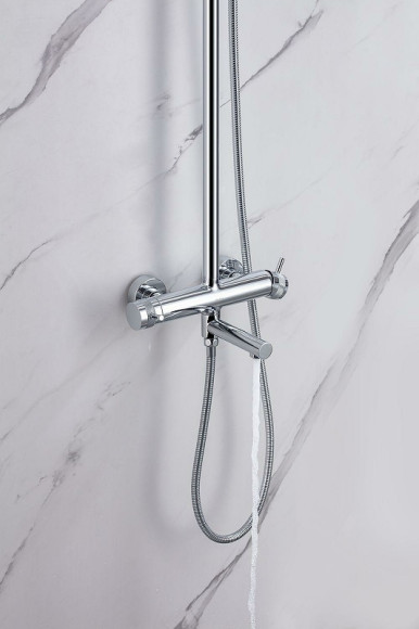 Душевая система Allen Brau Priority 5.31A10-00 Хром Душевая система Allen Brau Priority 5.31A10-00 Хром