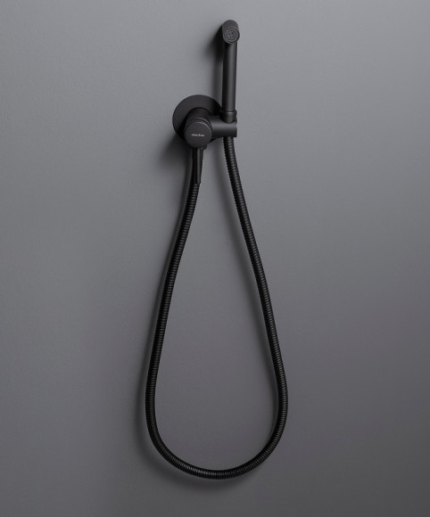 Гигиенический душ со смесителем Allen Brau Priority 5.31A29-31 Черный матовый Гигиенический душ со смесителем Allen Brau Priority 5.31A29-31 Черный матовый