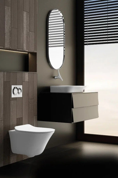 Унитаз Jacob Delafon Vive E28078RU-0 подвесной без сиденья Унитаз Jacob Delafon Vive E28078RU-0 подвесной без сиденья