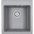 Кухонная мойка Paulmark Kante 45 PM104651-GRM Серый металлик