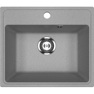 Кухонная мойка Ulgran Practik PR-M 490-003 Светло-серая