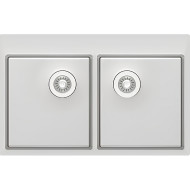 Кухонная мойка Florentina Логика-HM 80 LHM.800.510.B.20.S.10 Нержавеющая сталь сатинированная