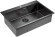 Кухонная мойка Paulmark Kroner 75 PM217551-GM Вороненая сталь Кухонная мойка Paulmark Kroner 75 PM217551-GM Вороненая сталь