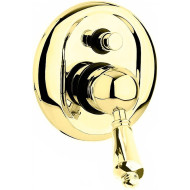 Смеситель для душа Cezares Elite ELITE-VDIM-03/24-M Золото 24 карат