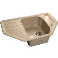 Кухонная мойка GranFest Corner GF-C800E Песочная Кухонная мойка GranFest Corner GF-C800E Песочная
