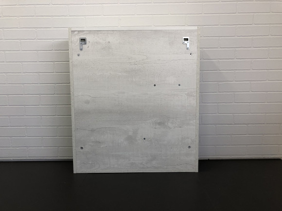 Зеркальный шкаф Comforty Никосия 70 00-00006163 Дуб белый