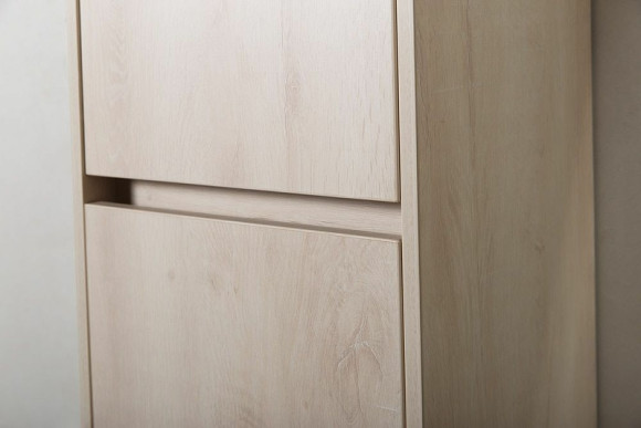 Шкаф пенал Art&Max Family-1500-2A-SO-PB подвесной Pino Bianco