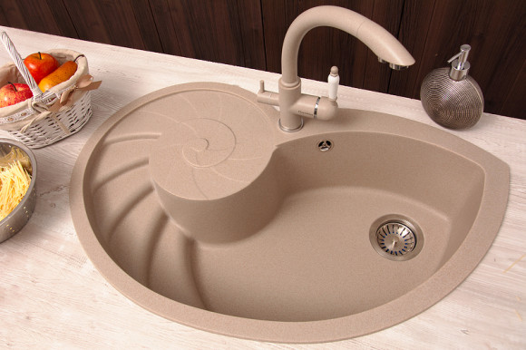 Кухонная мойка Florentina Наутилус-820 20.350.E0820.107 Песочная