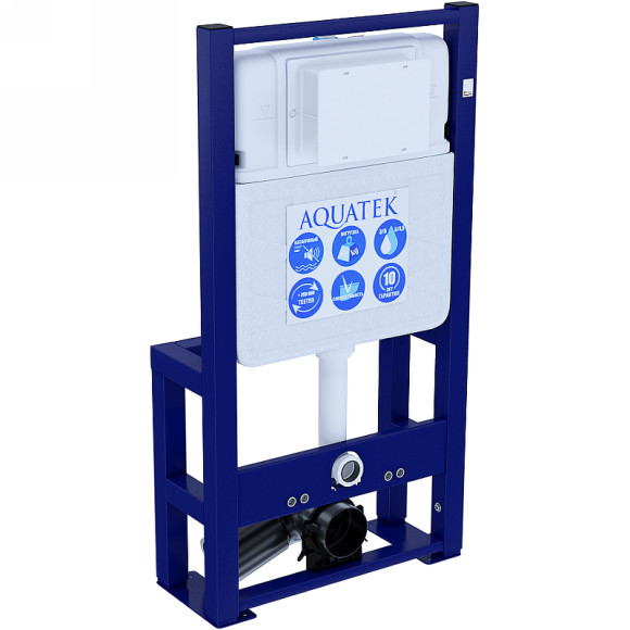 Инсталляция Aquatek Standart 50 INS-0000016 для унитаза без клавиши смыва Инсталляция Aquatek Standart 50 INS-0000016 для унитаза без клавиши смыва