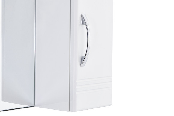 Зеркало со шкафом Aquaton Онда 58 1A009802ON01R с подсветкой Белое