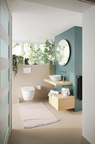 Раковина-чаша Vitra Geo 38 7421B003-0016 Белая