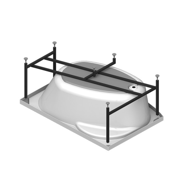 Акриловая ванна Radomir Vannesa Монти 150х105 R 2-75-2-2-0-213 с гидромассажем Классик Хром Акриловая ванна Radomir Vannesa Монти 150х105 R 2-75-2-2-0-213 с гидромассажем Классик Хром