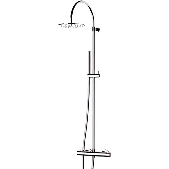 Душевая система Remer Elegance EQ37330L с термостатом Хром