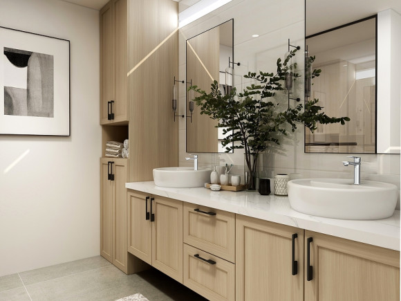 Смеситель для раковины GPD Provido MLB156 Хром