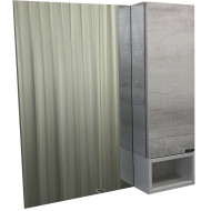 Зеркало со шкафом Comforty Прага 75 00004144199 Дуб белый Зеркало со шкафом Comforty Прага 75 00004144199 Дуб белый