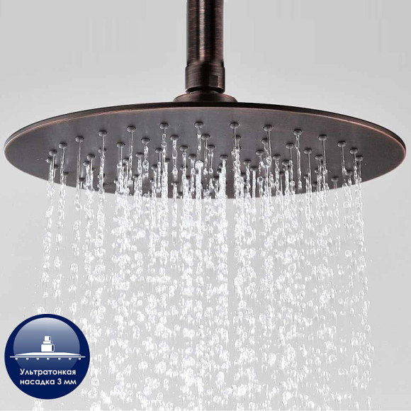 Душевая система WasserKRAFT A041 Темная бронза Душевая система WasserKRAFT A041 Темная бронза