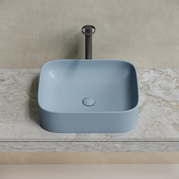 Раковина-чаша Ceramicanova Element 51 CN6052MHL Серо-голубая матовая Раковина-чаша Ceramicanova Element 51 CN6052MHL Серо-голубая матовая