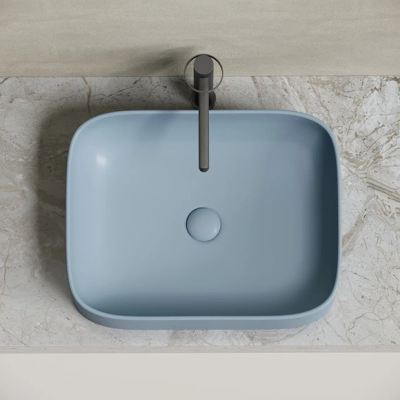 Раковина-чаша Ceramicanova Element 51 CN6052MHL Серо-голубая матовая Раковина-чаша Ceramicanova Element 51 CN6052MHL Серо-голубая матовая