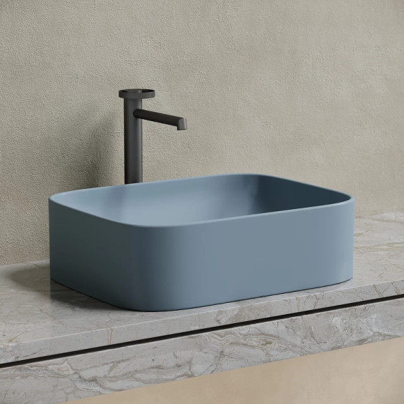 Раковина-чаша Ceramicanova Element 51 CN6052MHL Серо-голубая матовая Раковина-чаша Ceramicanova Element 51 CN6052MHL Серо-голубая матовая