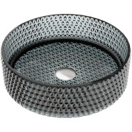 Раковина-чаша Ceramicanova Cristal 36 CN6060 Черная Раковина-чаша Ceramicanova Cristal 36 CN6060 Черная