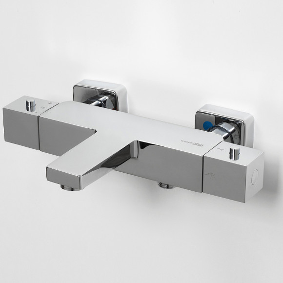 Смеситель для ванны WasserKRAFT Alme 1511 Thermo с термостатом Хром Смеситель для ванны WasserKRAFT Alme 1511 Thermo с термостатом Хром