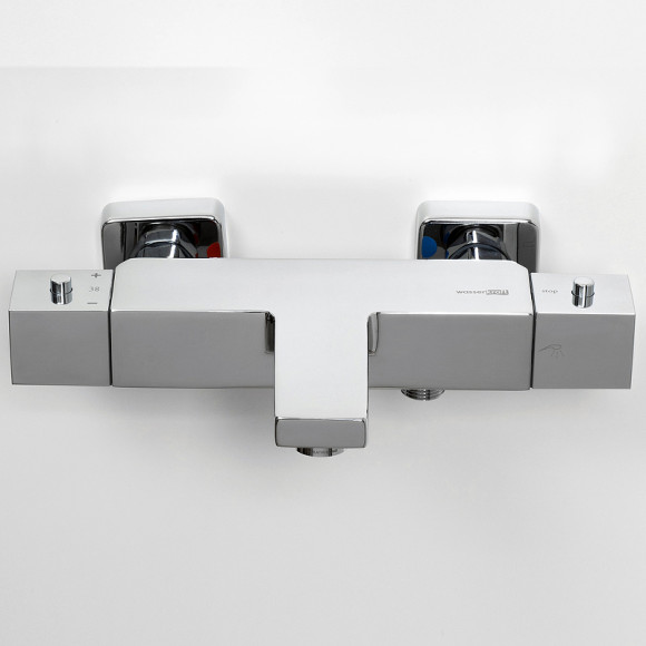 Смеситель для ванны WasserKRAFT Alme 1511 Thermo с термостатом Хром Смеситель для ванны WasserKRAFT Alme 1511 Thermo с термостатом Хром