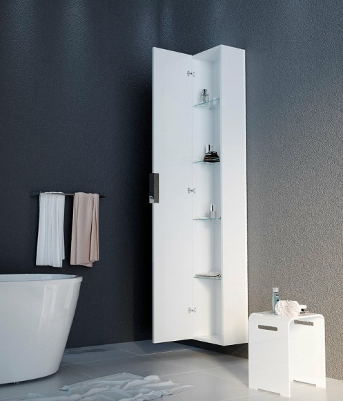 Шкаф пенал 1MarKa Lina 30П У92898 подвесной Mirror Шкаф пенал 1MarKa Lina 30П У92898 подвесной Mirror