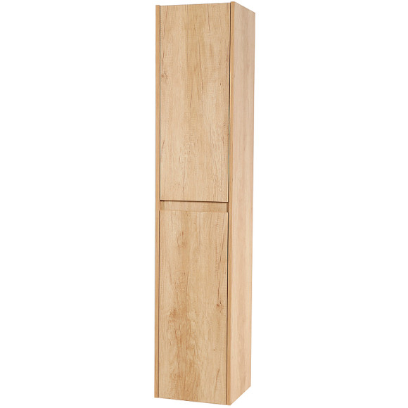 Шкаф пенал BelBagno Kraft 33 L KRAFT-1600-2A-SC-RNN-L подвесной Rovere Nebrasca Nature