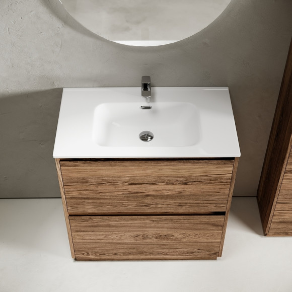 Тумба под раковину Sancos Libra Floor 80 LB80FECH Дуб чарльстон Тумба под раковину Sancos Libra Floor 80 LB80FECH Дуб чарльстон