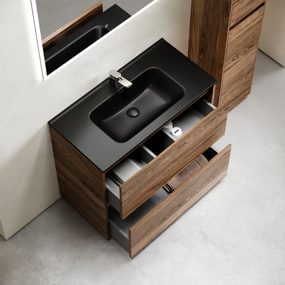 Тумба под раковину Sancos Libra Floor 80 LB80FECH Дуб чарльстон Тумба под раковину Sancos Libra Floor 80 LB80FECH Дуб чарльстон