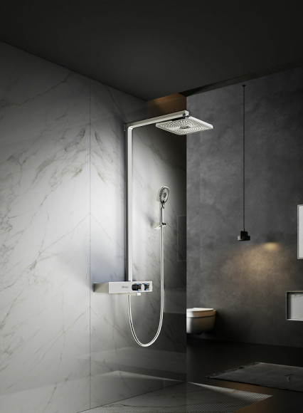 Душевая система Vincea Inspire VSFS-3I13TCH с термостатом Хром