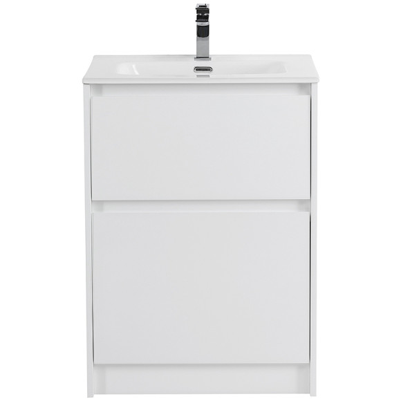 Тумба под раковину BelBagno Kraft 60 KRAFT-600-2C-PIA-BO Bianco Opaco
