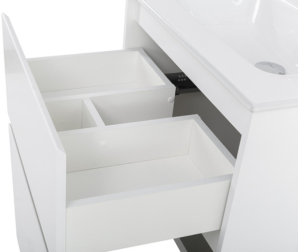 Тумба под раковину BelBagno Kraft 60 KRAFT-600-2C-PIA-BO Bianco Opaco