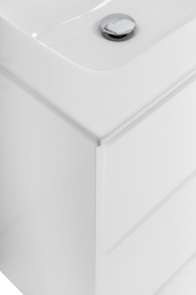 Тумба под раковину BelBagno Kraft 60 KRAFT-600-2C-PIA-BO Bianco Opaco