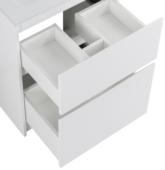 Тумба под раковину BelBagno Kraft 60 KRAFT-600-2C-PIA-BO Bianco Opaco