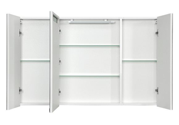 Зеркальный шкаф Aquaton Мадрид 120 1A113402MA010 с подсветкой Белый