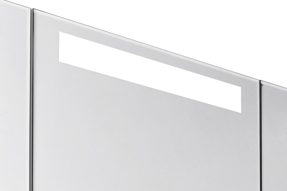 Зеркальный шкаф Aquaton Мадрид 120 1A113402MA010 с подсветкой Белый