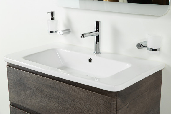 Тумба под раковину BelBagno 80 ALBANO-CER-800-2C-SO-RNG подвесная Robere Nature Grigio Тумба под раковину BelBagno 80 ALBANO-CER-800-2C-SO-RNG подвесная Robere Nature Grigio