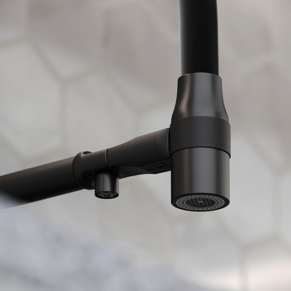 Смеситель для кухни Sancos Garda SC4009MB Черный матовый