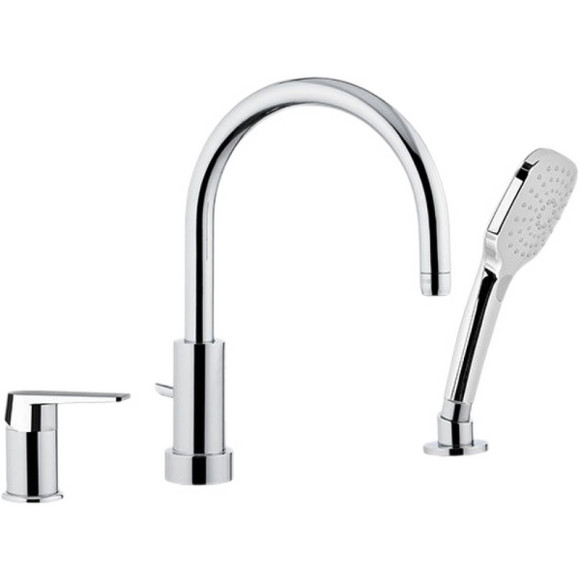 Смеситель на борт ванны Remer Dream D078CP Хром