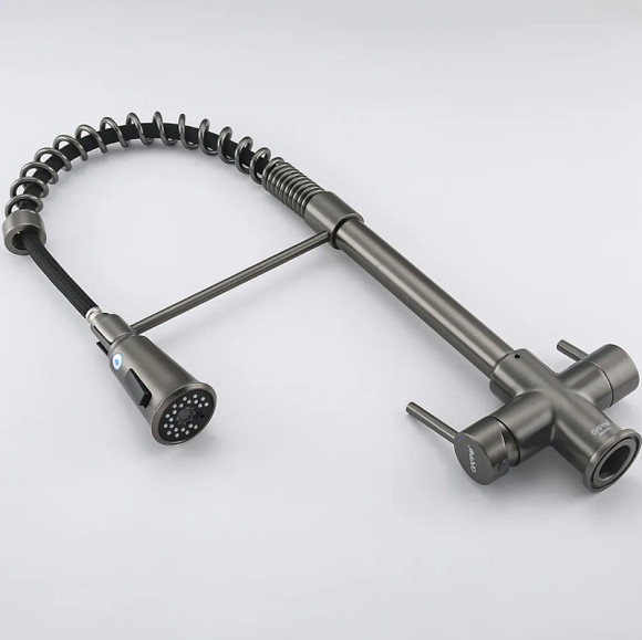 Смеситель для кухни Gappo G4398-69 Оружейная сталь Смеситель для кухни Gappo G4398-69 Оружейная сталь